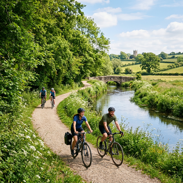Cycling near Bike Hire Salisbury